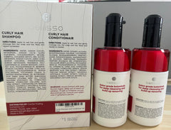 Bellisso frizz-control curls closeup showcasing defined, glossy coil look