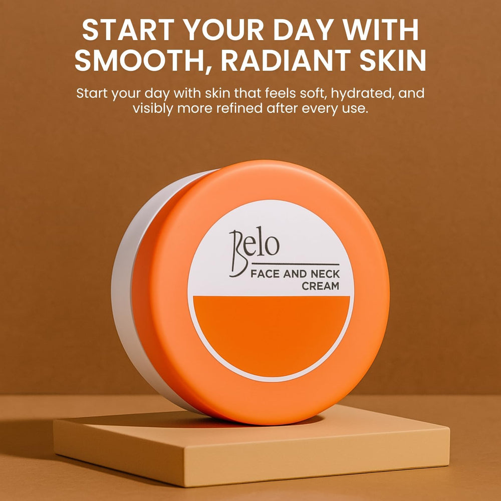Belo Essentials Even Tone Cream swirl demonstrates lightweight texture ideal for daily use.
