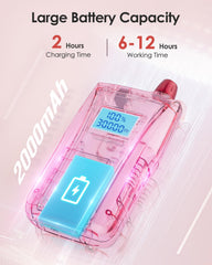 Beloving all in one nail drill with built in UV lamp for post manicures