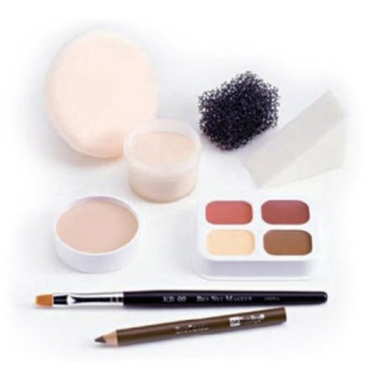 Ben Nye Theatrical Creme Personal Kit PK-0 packaging for easy travel and display