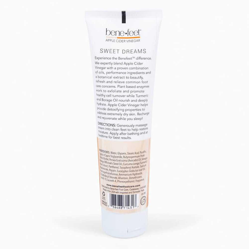 Night-time care with socks scene reflects enhanced absorption and comfort.