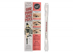 Benefit Goof Proof Brow Pencil 04 medium brown shade swatch on brow