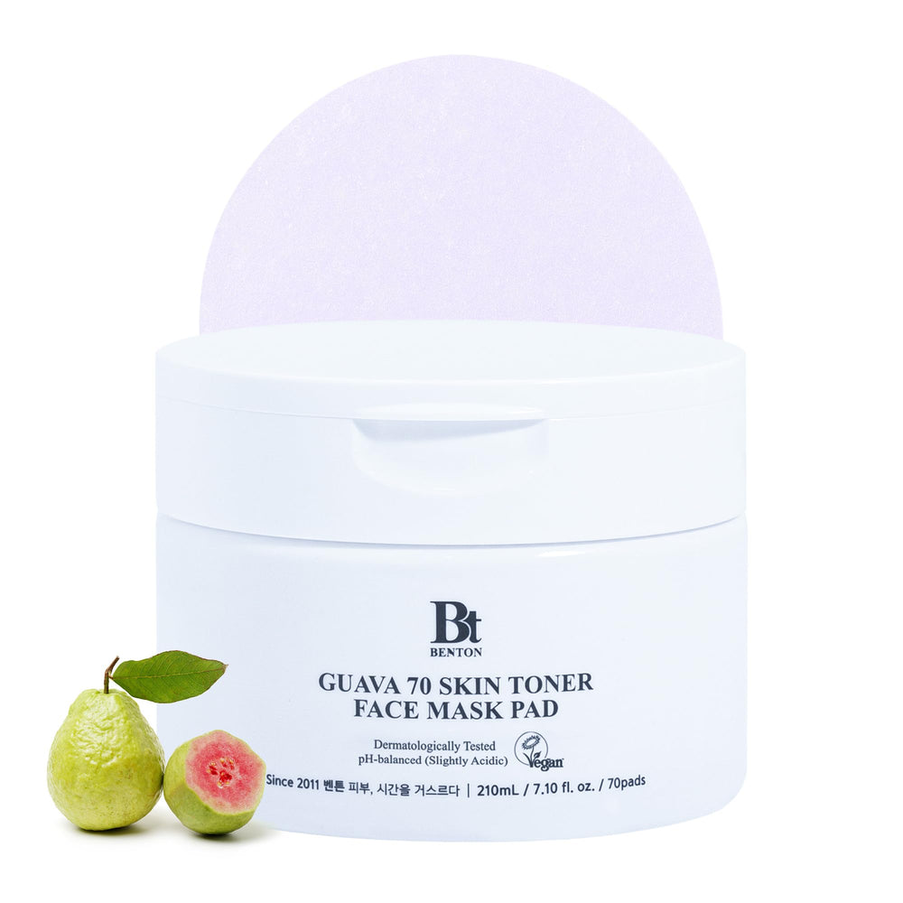 BENTON Guava 70 Toner Pad moisture for dry skin