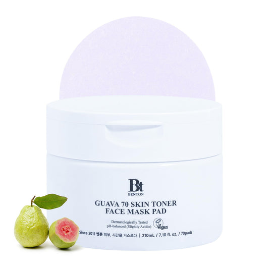 BENTON Guava 70 Toner Pad moisture for dry skin