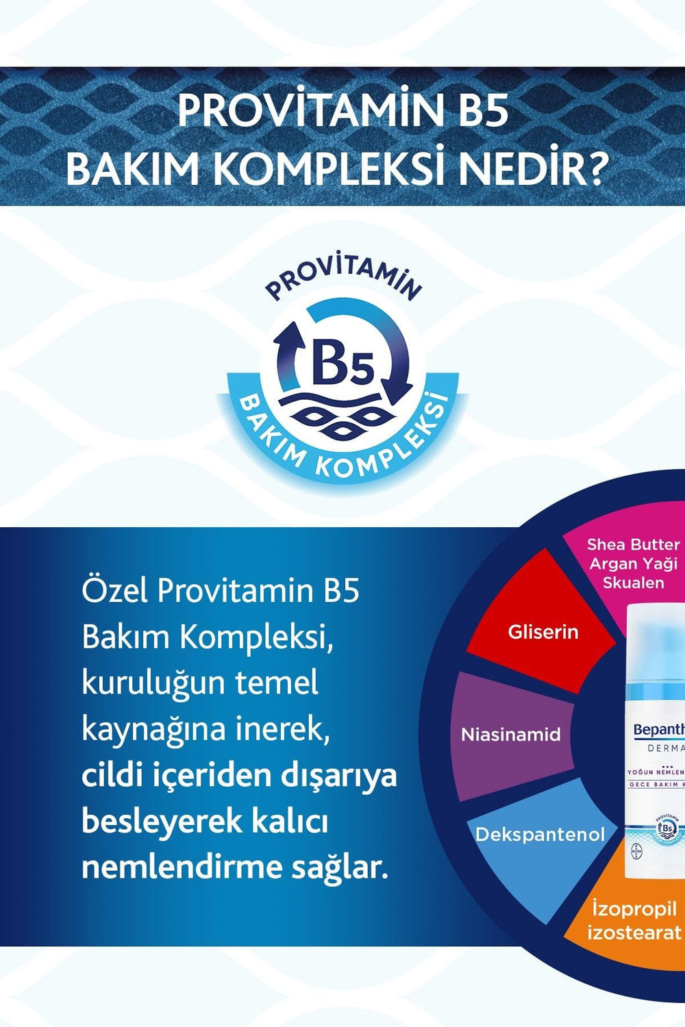 Bepanthol Derma Intensive Night Cream ingredients glycerin detail