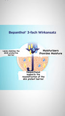 Bepanthol Lipstick defending lips against wind and dryness
