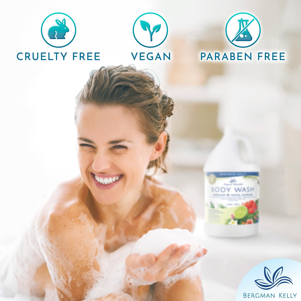 BERGMAN KELLY Ginger-Lime Tropical Waterfall scent for an uplifting shower