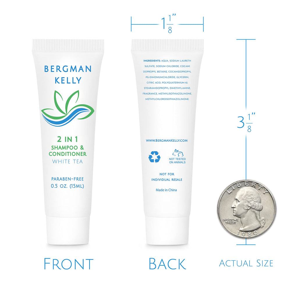 BERGMAN KELLY travel-size 0.5oz bottle ideal for quick restocking