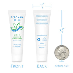 BERGMAN KELLY travel-size 0.5oz bottle ideal for quick restocking