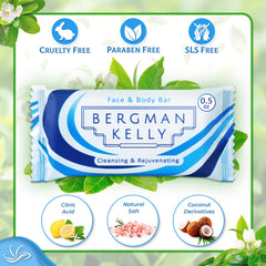 BERGMAN KELLY travel-size hotel soap white tea scent 0.5 oz for hotels