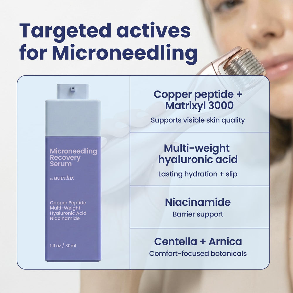 Berkland Auralux centella and arnica promoting soothing post-care calmness