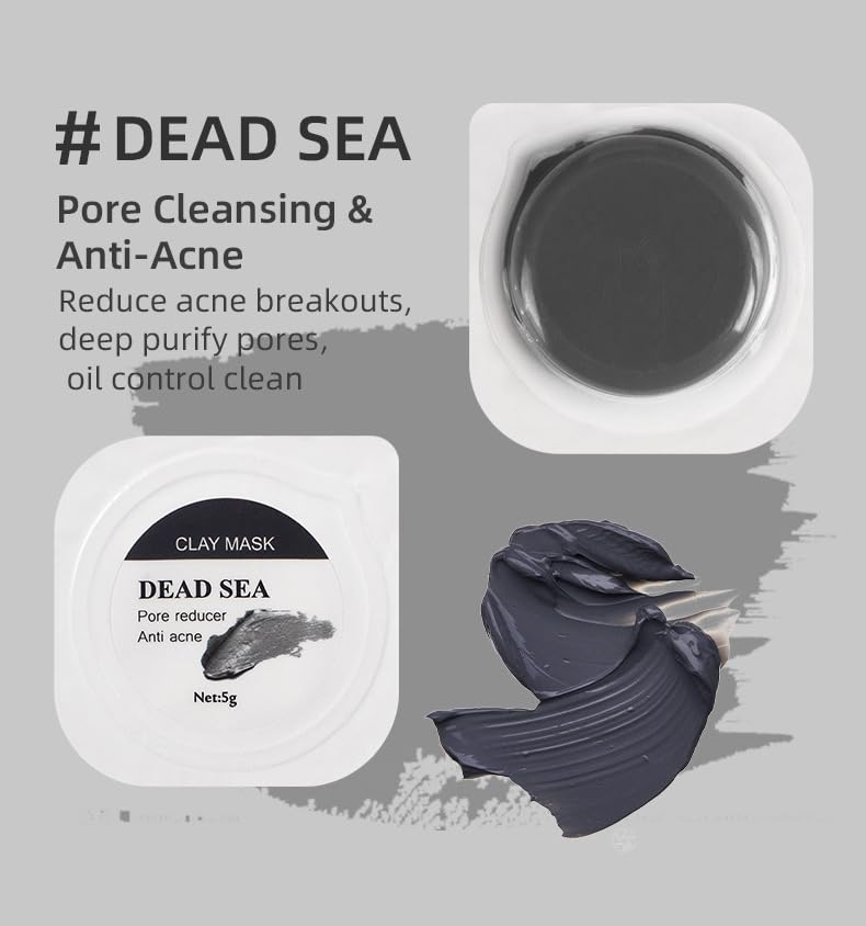 BERVEAL Organic Clay Mask Kit spa-style setup evokes relaxing at-home routine.