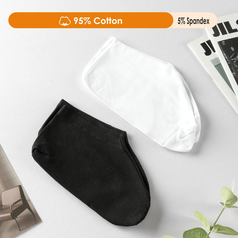 BESSLEE sleep cotton socks in a simple night routine setup