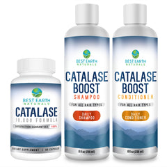 Best Earth Naturals Catalase 10000 capsules bottle for daily vitality.