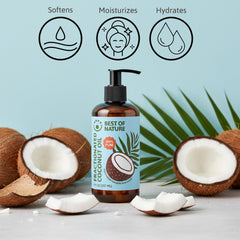 Best of Nature USA-made fractionated coconut oil crafted in small batches.