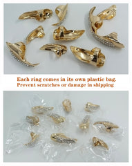 Bestga golden halloween accessory claws for sparkling final touches