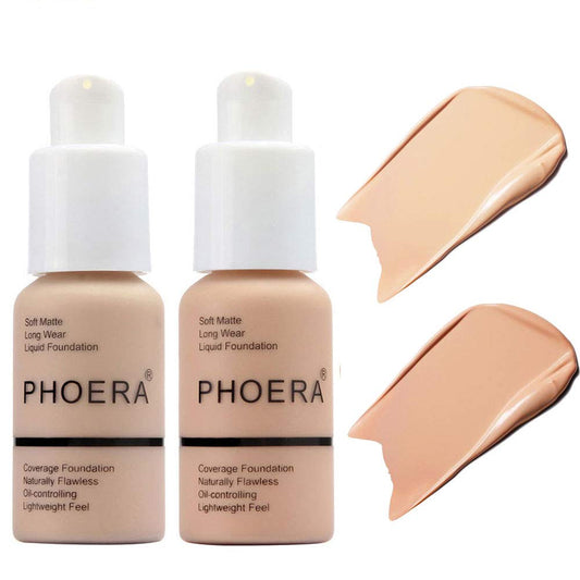 BestLand PHOERA Foundation bottle with pump for smooth, long-lasting coverage.