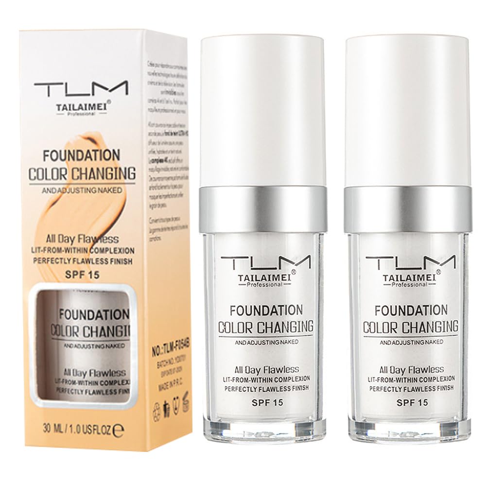 BestLand TLM Colour Changing Foundation bottle close-up shows sleek packaging with natural finish.