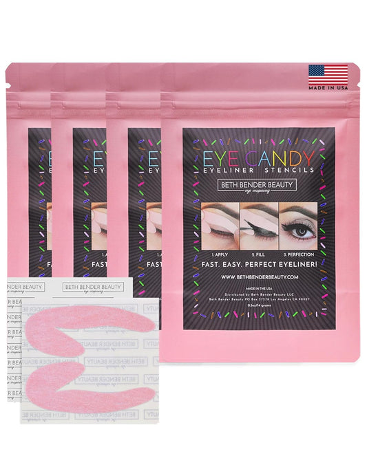Beth Bender Beauty eyeliner stencils cat eye for precise, dramatic results