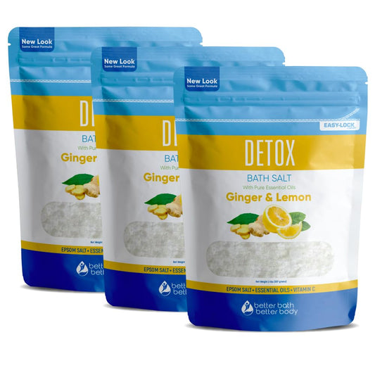 Better Bath Better Body Detox Bath Salt 3-Pack front view for at-home spa experience