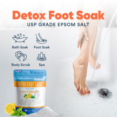 Better Bath Better Body vitamin C crystals maintain water clarity during soak.