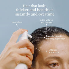 Better Not Younger Hair Thickener root lift effect on fine hair