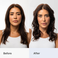 Shake and apply steps shown for quick, effortless styling.