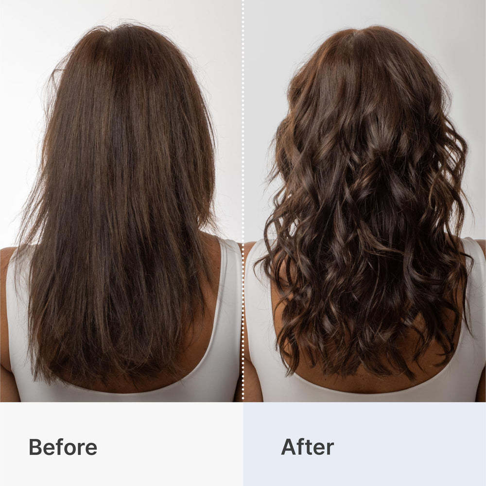 Better Not Younger styled hair displaying volume and movement.