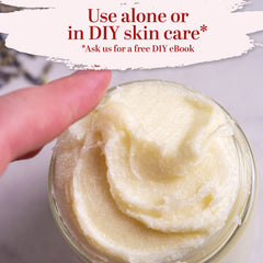 Better Shea Butter Cupuacu Butter provides deep hydration for body and face