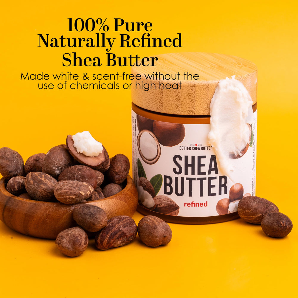 Better Shea Butter face-moisturizer-application provides lightweight nourishing care for daily use.