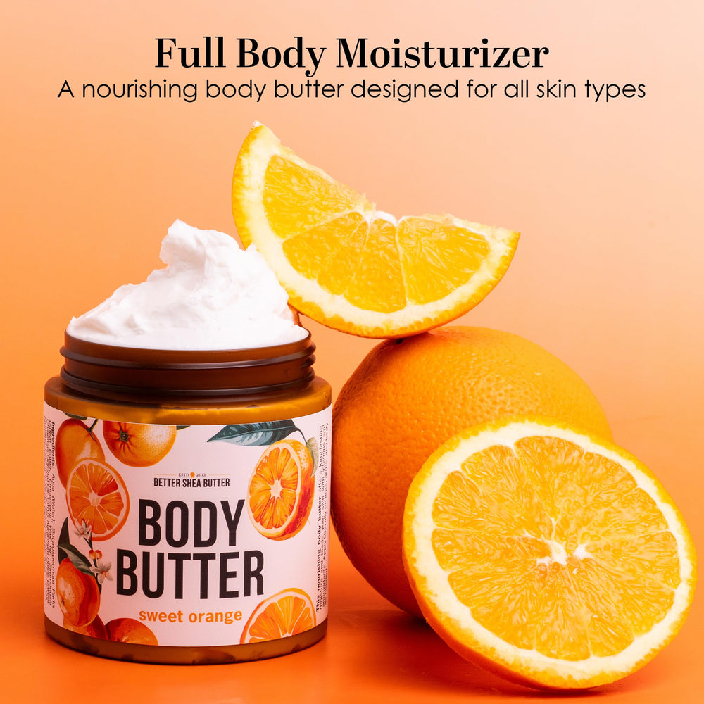Full-body hydration from Better Shea Butter for daily moisture.