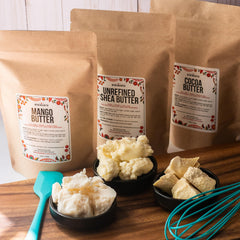 Better Shea Butter lip balm and body butter crafting ideas.
