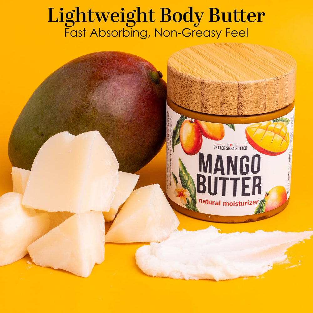 Better Shea Butter mango butter used in soap making.