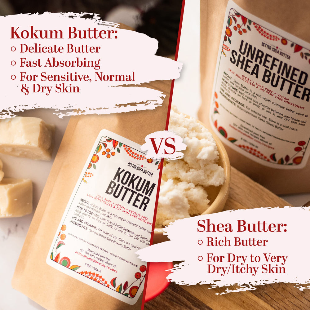 Better Shea Butter Kokum Butter packaging quality reflects premium unrefined product