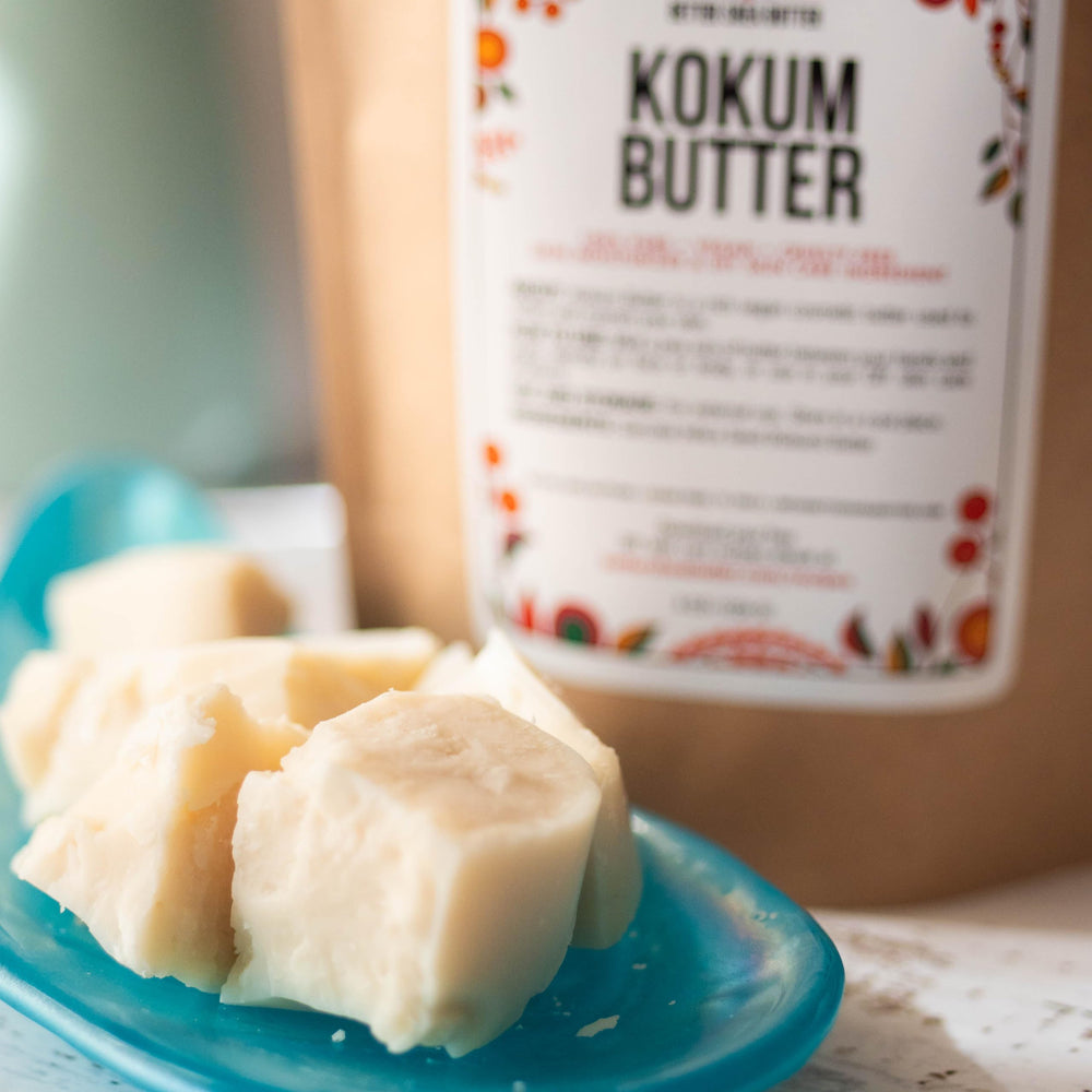 Better Shea Butter Kokum Butter texture closeup creamy and easy to work with