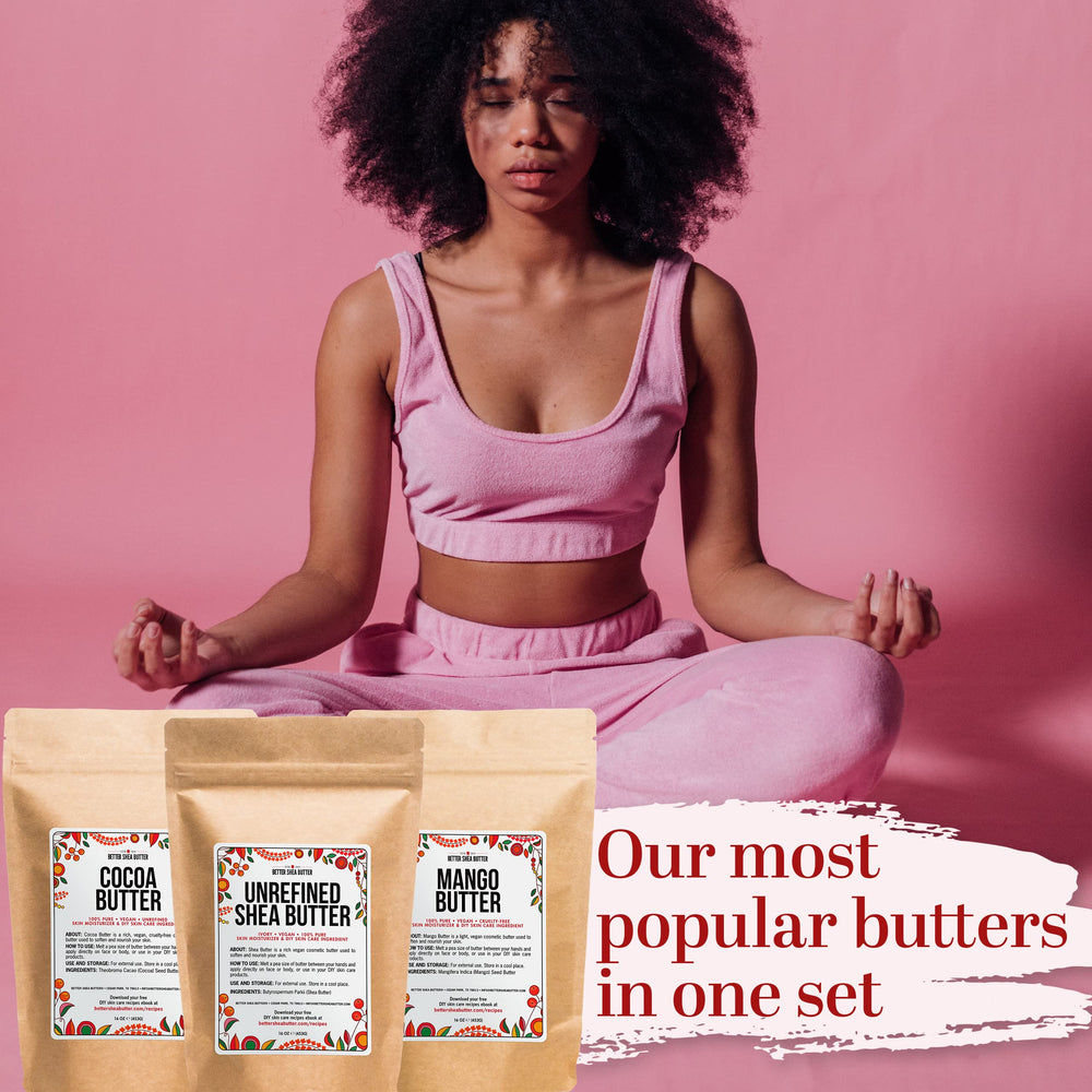 Better Shea Butter vegan body butter ideal for skincare routines.