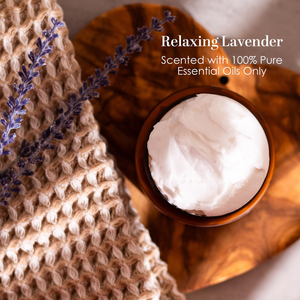 Better Shea Butter mango butter apricot oil blend on skin for all-day hydration