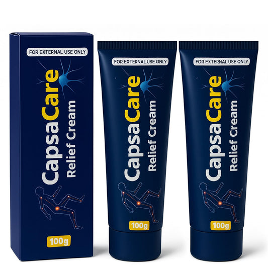 Beuifvo Capsacare nerve cream tube for targeted relief and hydration.