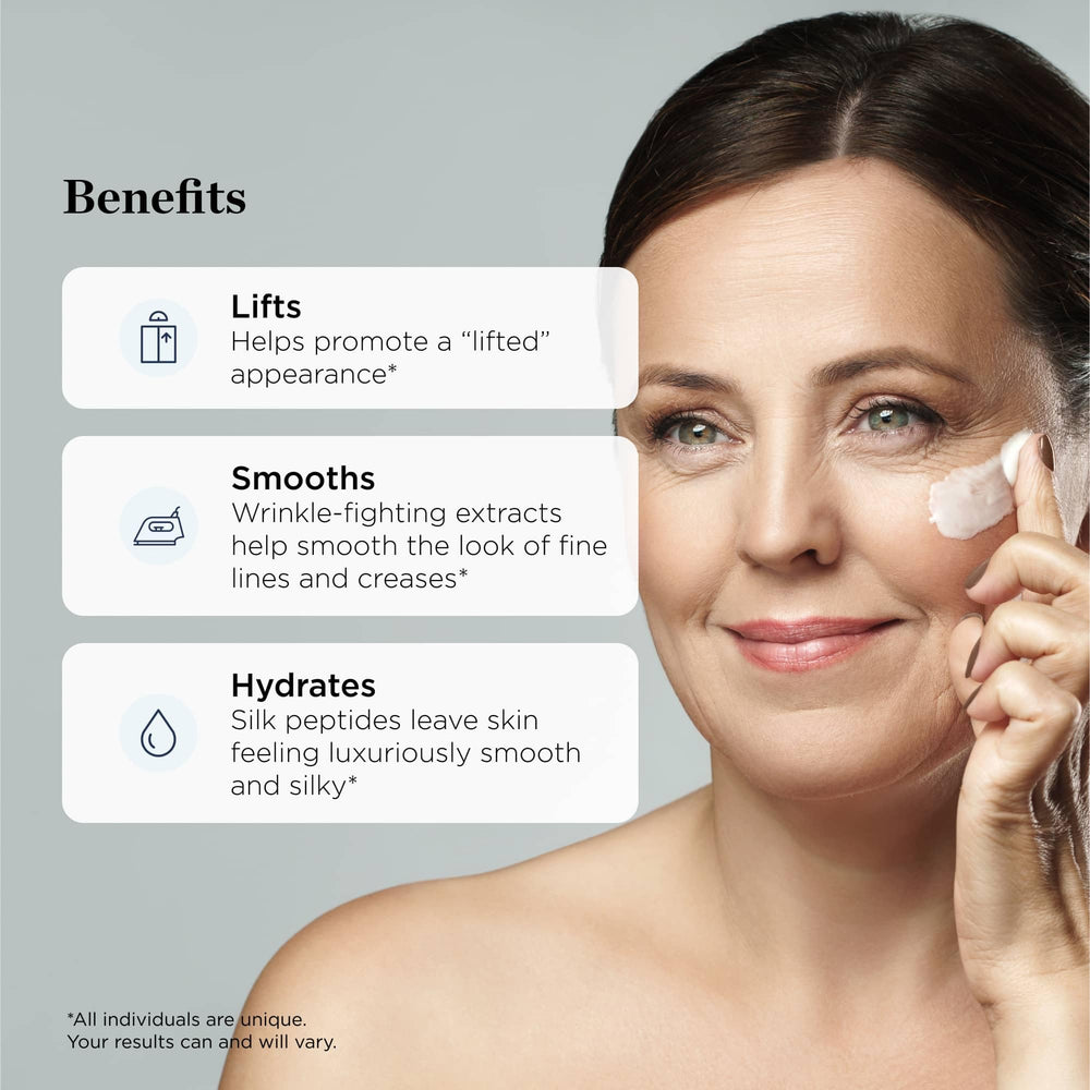Beverly Hills MD Lift & Firm packaging front shows premium anti-aging care.
