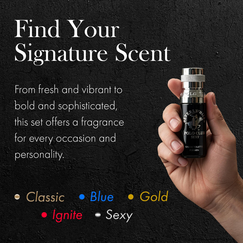 Beverly Hills Polo Club Classic mini EDT bottle for daily signature scent.