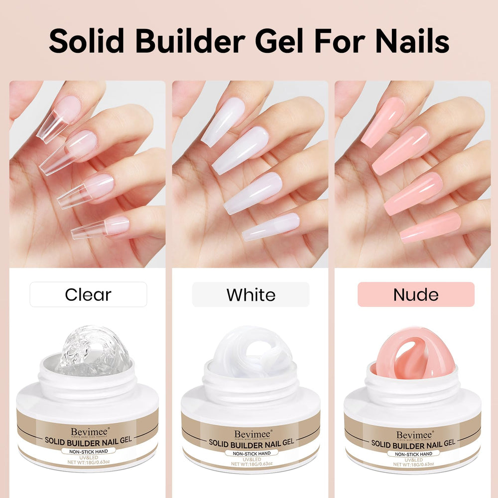 Bevimee 36-piece nail forms for precise nail shaping