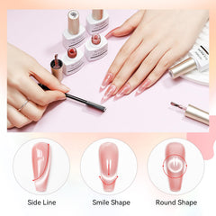Bevimee at-home nail art setup for DIY salon-like results.