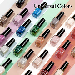 Bevimee varied shades collection enabling chic nail art across seasons.