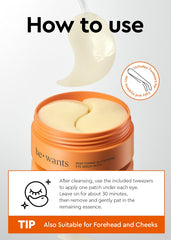 BE+WANTS bewants patch crafted for sensitive skin with soothing hydration benefits.
