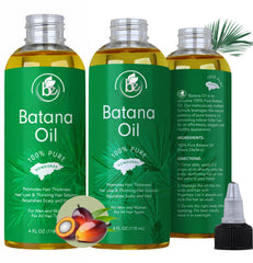 B-Experts Batana Oil 2-Pack bottle pour for easy application and hair nourishment