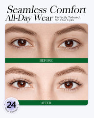 BEYELIAN 3D reusable lashes for a natural look.