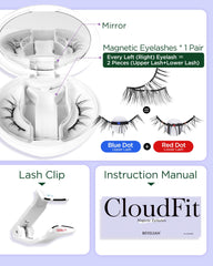 BEYELIAN applicator included aids precise magnetic lash placement.