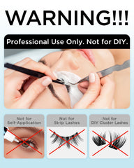 BEYELIAN glue supports classic and volume lash techniques