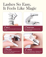 BEYELIAN compact lash case showcases portability for on-the-go touch-ups.