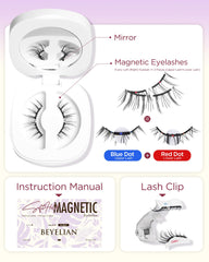 BEYELIAN easy removal demonstration highlights gentle lash handling.